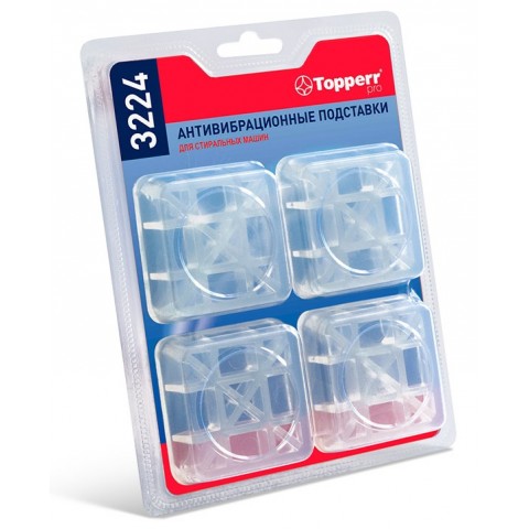 Topperr 3224 антивибрационные подставки прозрачн 4 шт. в блистере. Topperr 3224 антивибрационные подставки прозрачн 4 шт. в блистере.