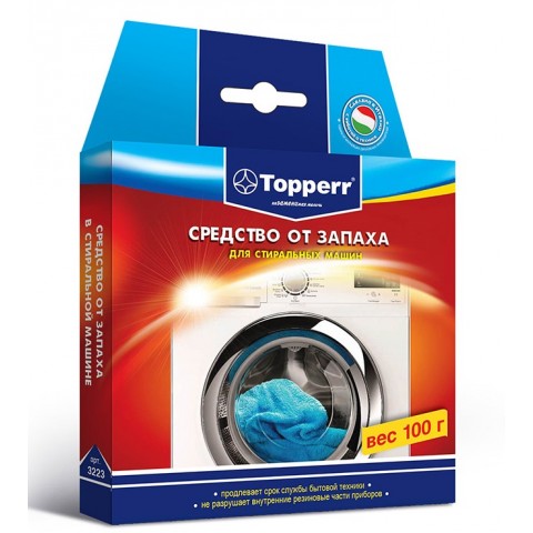 Topperr 3223 средство от запаха в стиральных машинах, 100 г Topperr 3223 средство от запаха в стиральных машинах, 100 г