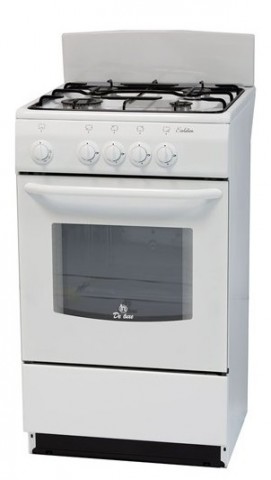 DeLuxe 5040.38 гщ цвет белый плита газовая
