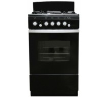 DeLuxe 5040.36 гщ цвет черный плита газовая