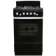 DeLuxe 5040.36 гщ цвет черный плита газовая