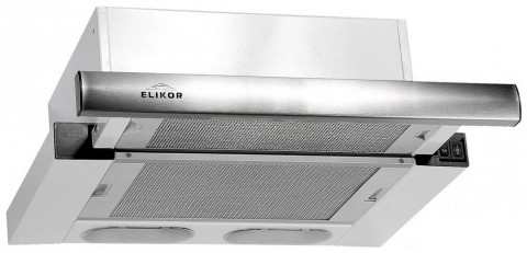Elikor Интегра 45П-400-В2Л цвет белый/нерж. вытяжка встраиваемая в шкаф