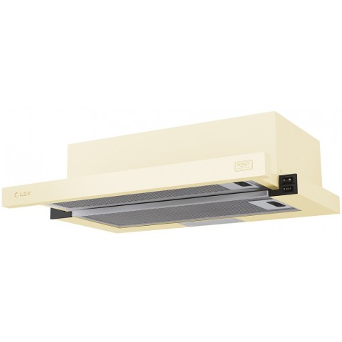 Lex Hubble 500 ivory вытяжка, встраиваемая в шкаф Lex Hubble 500 ivory вытяжка, встраиваемая в шкаф