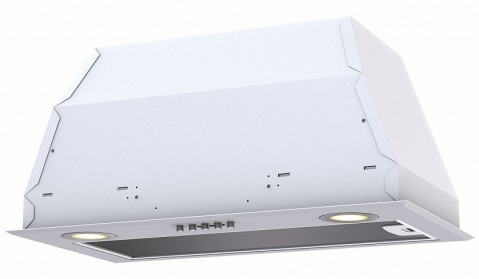 Krona Ameli 600 white PB цвет белый, вытяжка встраиваемая