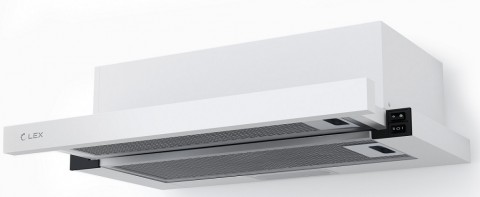 Lex Hubble G 500 white цвет белый вытяжка, встраиваемая в шкаф Lex Hubble G 500 white цвет белый вытяжка, встраиваемая в шкаф
