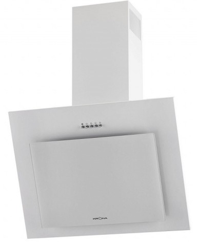 Krona Freya 600 white PB вытяжка наклонная, белая