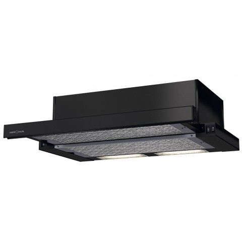Krona Vendy 600 black (1 мотор) черная, вытяжка встраиваемая Krona Vendy 600 black (1 мотор) черная, вытяжка встраиваемая