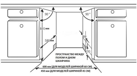 Korting KDI 60570 встраиваемая посудомоечная машина