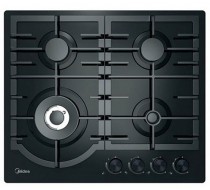 Midea MG649TGB газовая варочная поверхность, черная