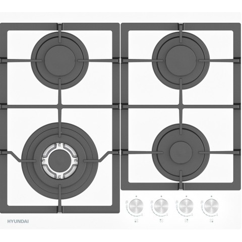 Hyundai HHG 6436 WG газовая варочная поверхность Hyundai HHG 6436 WG газовая варочная поверхность