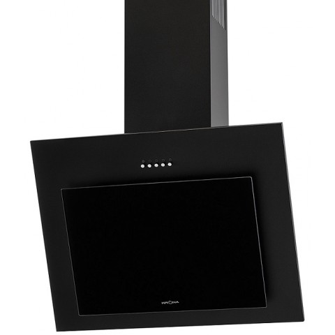 Krona Freya 600 black PB вытяжка наклонная, черная