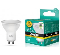 Camelion LED7-GU10/830/GU10 лампа светодиодная