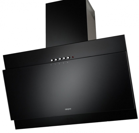 Akpo WK-4 Juno Eco 60 черная, вытяжка наклонная