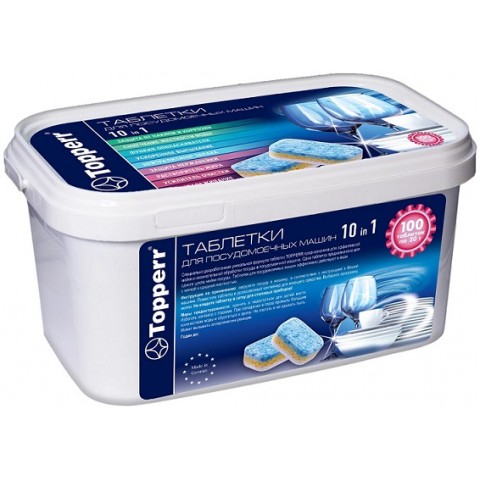 Topperr 3333 таблетки для ПММ 100 шт. Topperr 3333 таблетки для ПММ 100 шт.