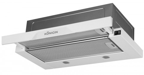 Konigin Rebus White 60 цвет белый, вытяжка встраиваемая