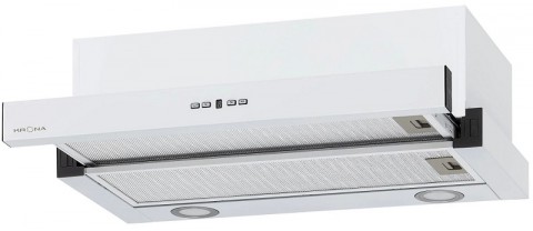 Krona Kamilla TK 600 White 1 мотор вытяжка встраиваемая