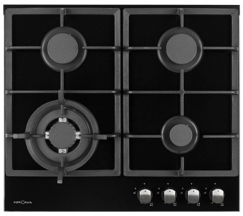 Krona Armonia 60 BL газовая варочная поверхность