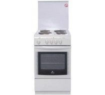 Deluxe 5004.13э кр цвет белый, плита электрическая