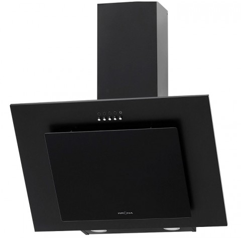 Krona Vierkant 600 Black вытяжка наклонная