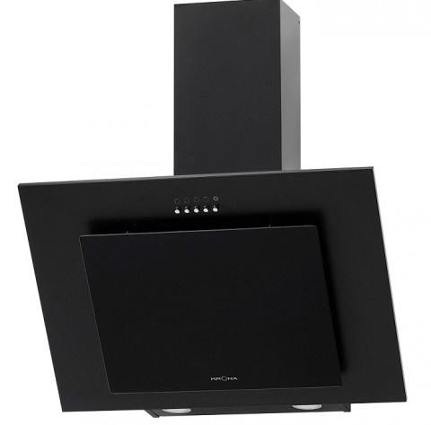 Krona Vierkant 600 Black вытяжка наклонная