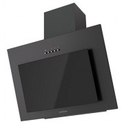 Krona Fiona 600 black PB вытяжка наклонная, черная
