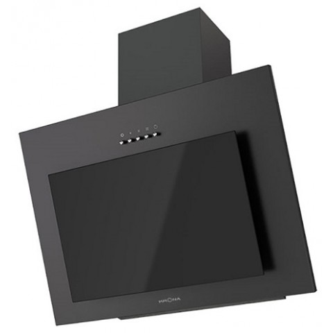Krona Fiona 600 black PB вытяжка наклонная, черная