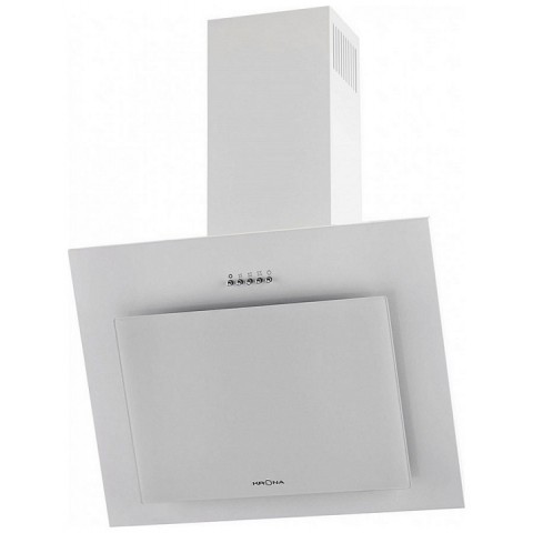 Krona Fiona 600 white PB вытяжка наклонная, белая