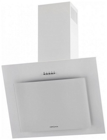 Krona Fiona 600 white PB вытяжка наклонная, белая