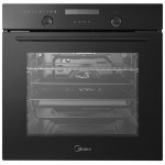 Midea MO 78107CGB электрический духовой шкаф, цвет черный