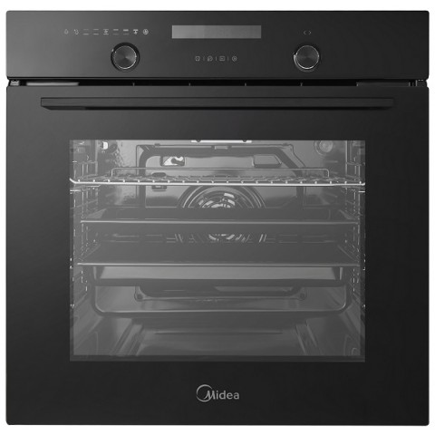 Midea MO 78107CGB электрический духовой шкаф, цвет черный Midea MO 78107CGB электрический духовой шкаф, цвет черный