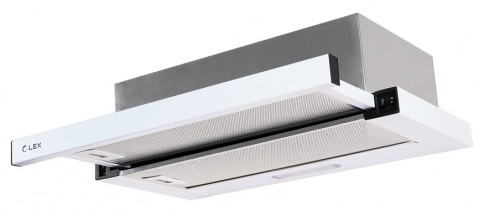 Lex Honver 2M 600 White цвет белый, вытяжка встраиваемая в шкаф