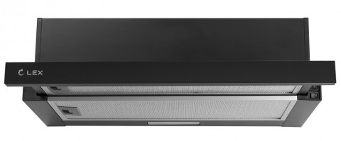 Lex Hide 600 Black вытяжка, встраиваемая в шкаф