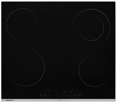 Krona Cello 60 BL/S электрическая варочная панель