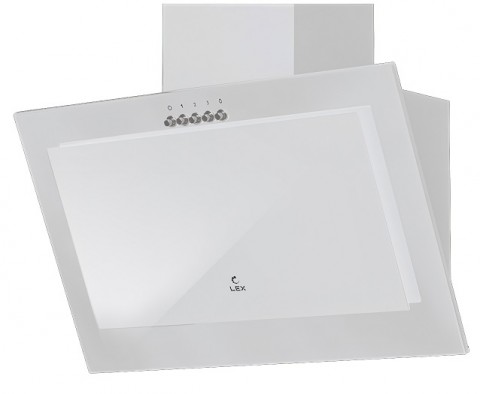 Lex Mio G 600 White цвет белый, вытяжка наклонная Lex Mio G 600 White цвет белый, вытяжка наклонная