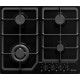 Monsher MSG 63 Noir газовая варочная поверхность 