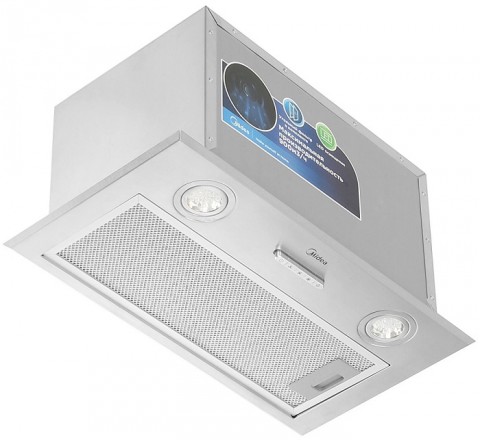 Midea MH60I370X нерж. сталь, вытяжка встраиваемая в шкаф