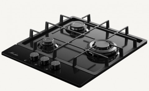 Monsher MSG 43 Noir газовая варочная поверхность 