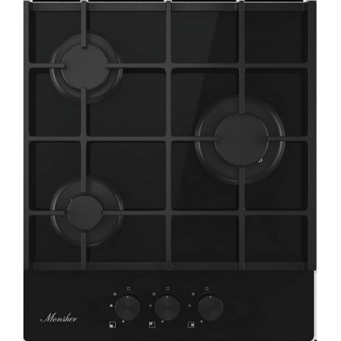 Monsher MGG 42 Noir газовая варочная поверхность Monsher MGG 42 Noir газовая варочная поверхность