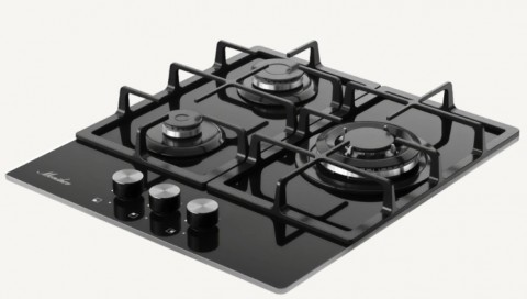 Monsher MGG 43 Noir газовая варочная поверхность Monsher MGG 43 Noir газовая варочная поверхность