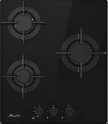 Monsher MGG 44 Noir газовая варочная поверхность Monsher MGG 44 Noir газовая варочная поверхность